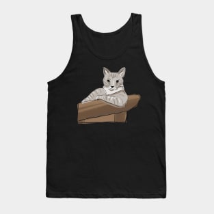Most Interesting Cat In The World, Cat Says Hey Tank Top
